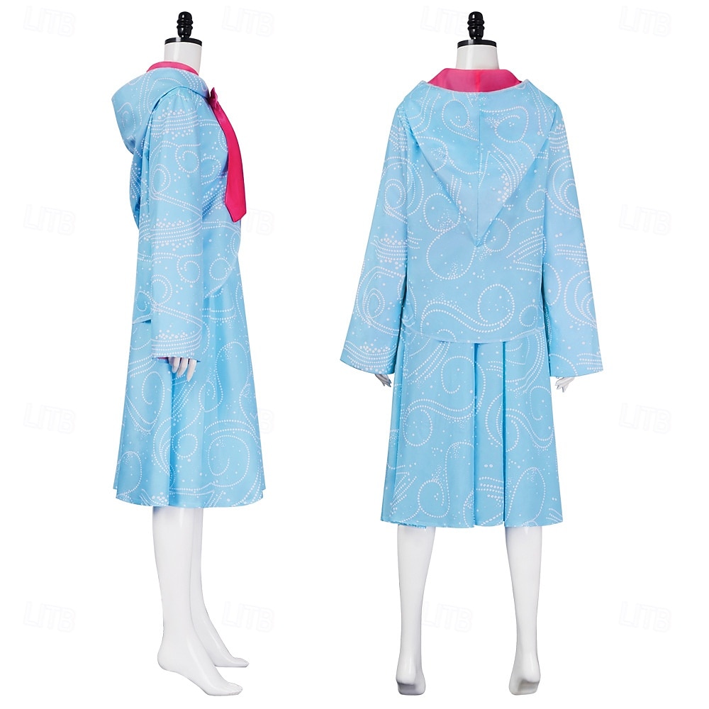 Märchen Die Geschichte vom gläsernen Pantoffel Gute Fee Kleid Cosplay Kostüm Umhang Märchenfiguren Cosplay for Damen Erwachsene Halloween Karneval Leistung Pädagogisches Ankleiden Verkleidung für 2026 - $54.99 –P2