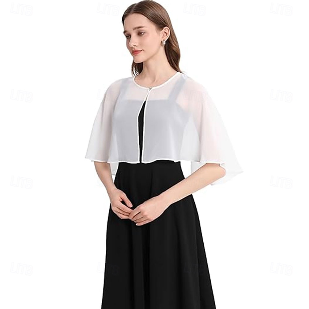 Shawl and Wraps for Evening Dress Chiffon Shawls Wedding Shrug Guest Bridesmaid Cape Scarves for Womens 2025 - $14.99 –P6