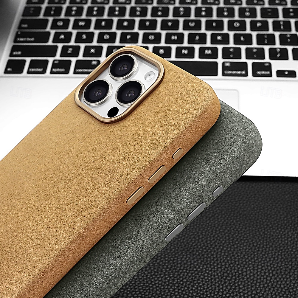 2025年 電話 ケース 用途 iPhone 16 iPhone 16プロ iPhone 16 Proマックス iPhone15 iPhone 15 Pro Max バックカバー 磁石バックル 耐衝撃 レトロ風 TPU PUレザー  コレクション – $33.99 –P2