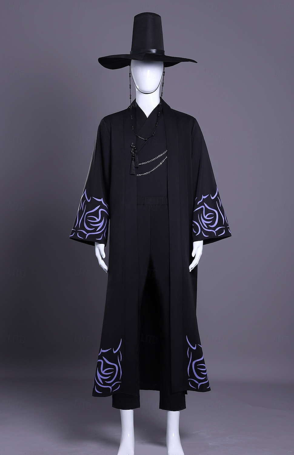 Κορεατικό Idol εμπνευσμένο Pop Star Στολές Χάνκοκ Φανταχτερή στολή Κορεάτικο παραδοσιακό Εικονικό είδωλο for Ανδρικά Ενήλικες Απόκριες Επίδοση Comic Con Έκθεση Anime 2026 - $77.99 –P1