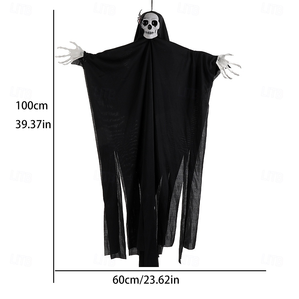 2 Pack Halloween Hanging Skeleton Ghosts Decorations, Grim Reapers for Halloween Outdoor Decorations, Halloweens Skeleton Flying Ghost, Haunted Haunted House Prop, Party Decor 2026 - $24.99 –P2