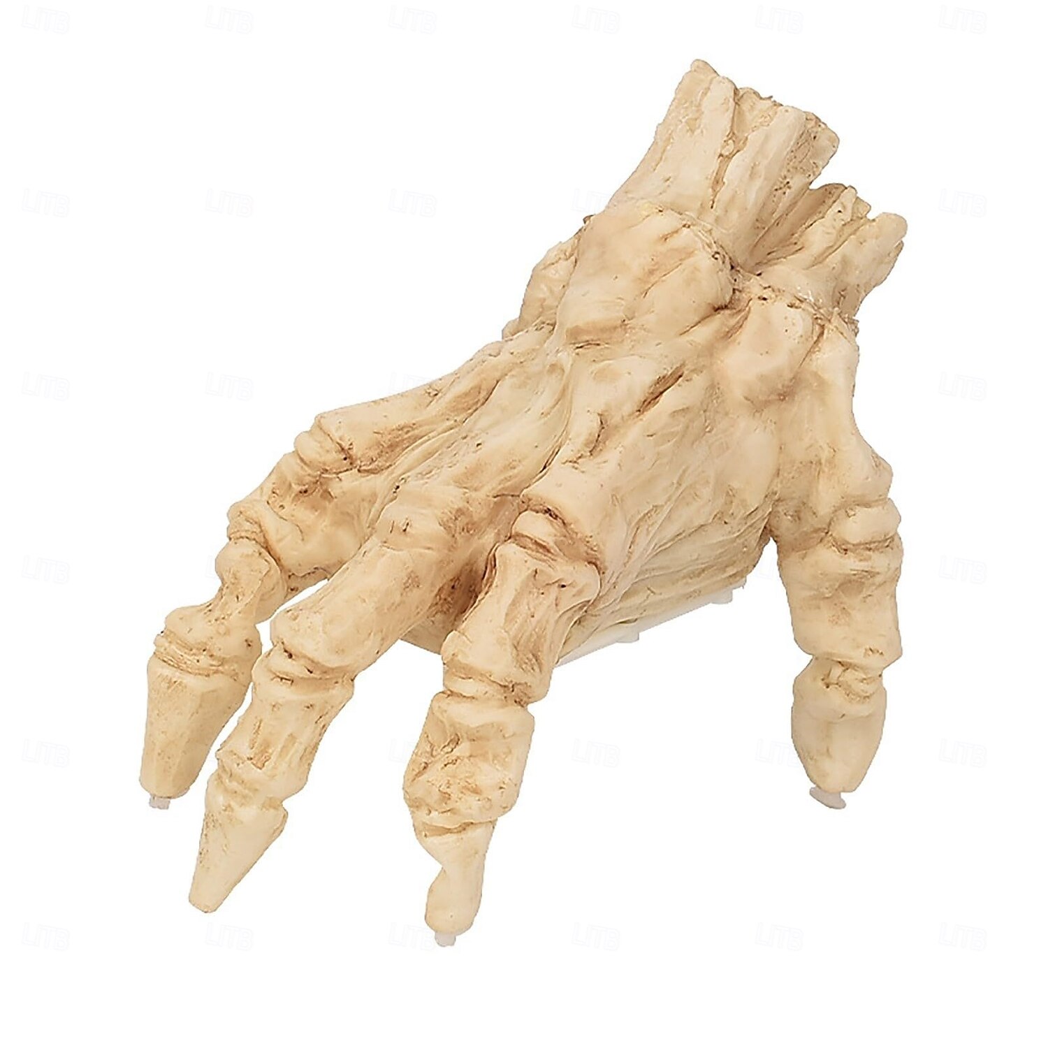 Decorazioni di Halloween a forma di mano di scheletro che striscia, spaventoso teschio che striscia attivato dal suono, mano di scheletro che striscia con luce calda alimentata a batteria per feste, del 2025 a $51.99 –P6