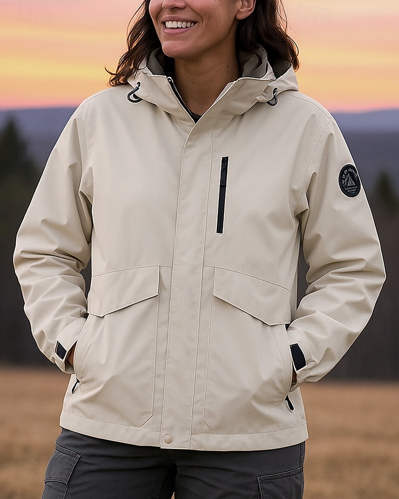 Férfi Női Uniszex Softshell dzseki Planinarska jakna Külső Termikus Vízálló Szélbiztos Meleg Túrafelszerelések Túraruházat Tél Ősz Zakó Halászat Kempingezés / Túrázás / Barlangászat Futás Tömör szín 2025 - zł111.99 –P3