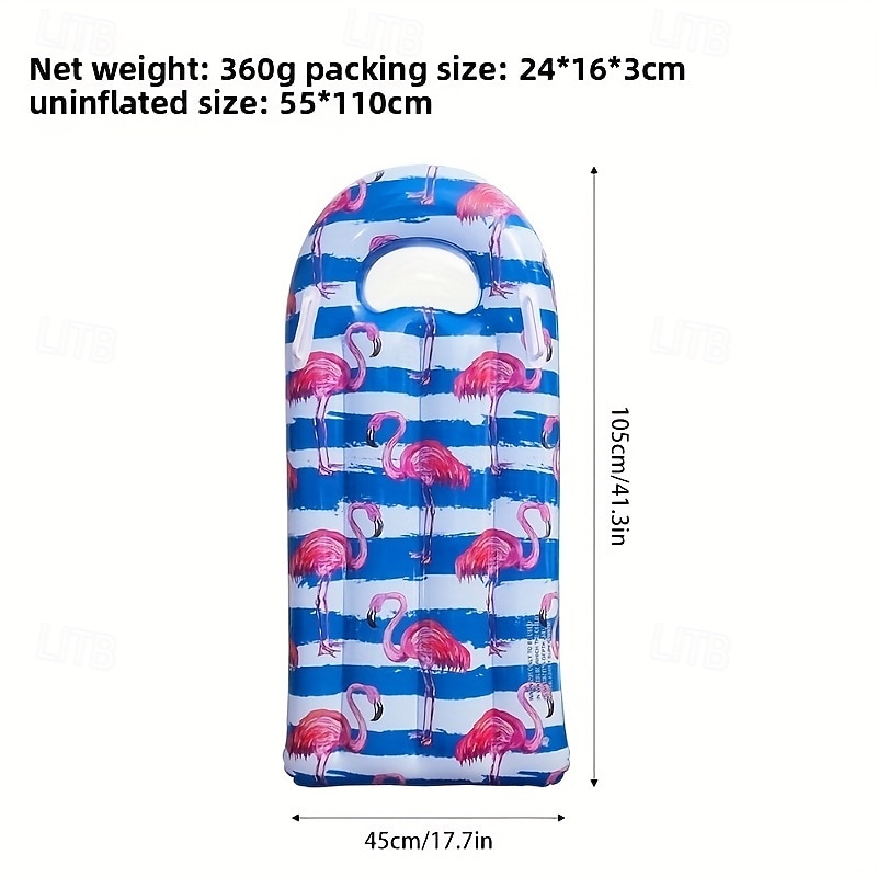 Thick PVC Inflatable Surfboard  Multi-Color with Fun Designs Perfect for Swimming and Outdoor Water Activities Beach Accessories Durable Surfboard 2025 - $29.99 –P12