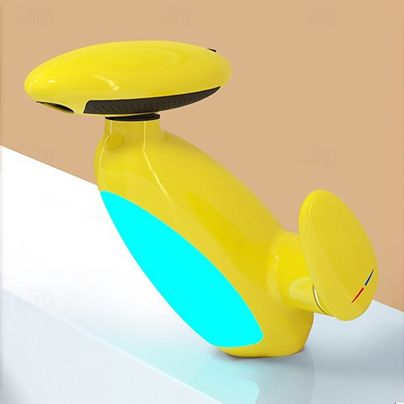 LED Bathroom Sink Faucet, Bathroom Faucet with Removable Sprayer, 4-in-1 Modern, Single Hole Bathroom Faucet, LED Light, Fountain Tap 2025 - $89.99 –P16