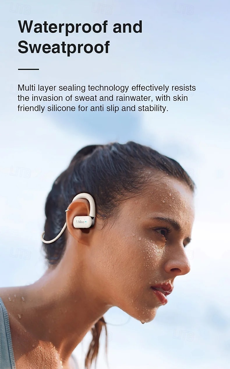 Hi77 TWS True auriculares inalámbricos Auriculares de Gancho Bluetooth5.0 Impermeable Estéreo DE ALTA FIDELIDAD para Apple Samsung Huawei Xiaomi MI Entrenamiento de gimnasio Esquí Camping / Senderismo 2025 - $32.99 –P10