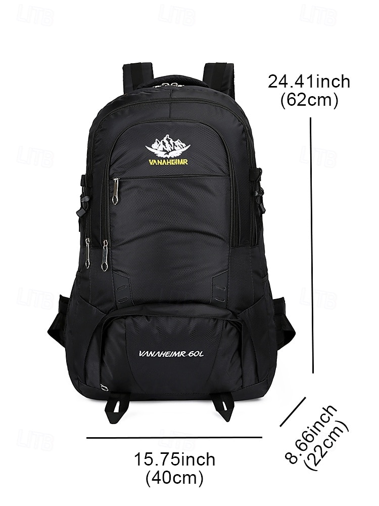 Men's Waterproof Hiking Backpack - Large Capacity Outdoor Travel Bag with Scratch-Resistant Fabric, Multiple Compartments, Ergonomic Straps for School, Camping, Hiking or Backpacking 2025 - $34.99 –P3