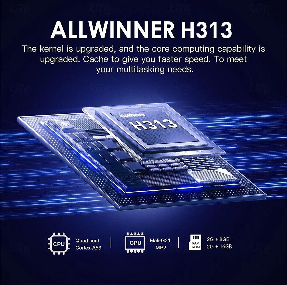 Android TV Box Mortal Q1 PLUS CPU Allwinner H313 Support 2.4G/5.8G Wifi BT5.2 Google Assistant 2GB RAM 16GB 8GB ROM Smart Home TV Box 2025 - $37.99 –P6