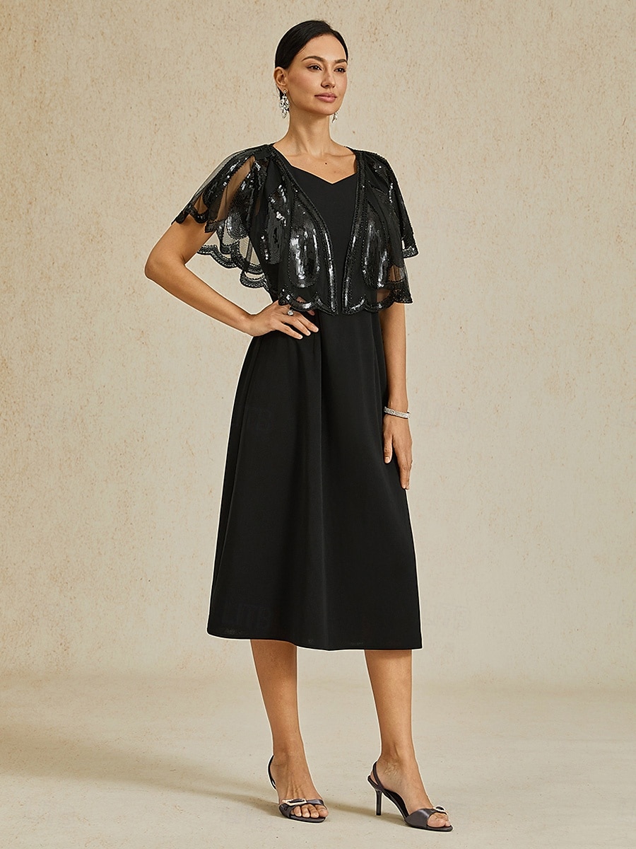 Scialle da donna anni '20 con paillettes e perline, mantello da sera retrò, sciarpa copricostume per matrimonio, festa, abito da sposa del 2025 a $49.99 –P4