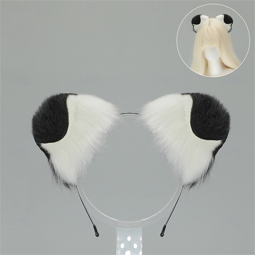 Serre-tête oreilles de shiba inu avec queue – accessoires de cosplay oreilles et queue de chien faits à la main, oreilles de chien-loup pour Halloween, fête et jeu de rôle de 2025 ? $27.99 –P9