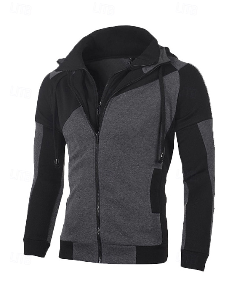 Hombre Chaqueta para correr Chaqueta para exteriores Chaqueta con capucha Bolsillo Con Capucha Manga Larga Camiseta Ropa Deportiva Impermeable Resistente al Viento Ligero Transpirable Entrenamiento 2025 - $16.49 –P6