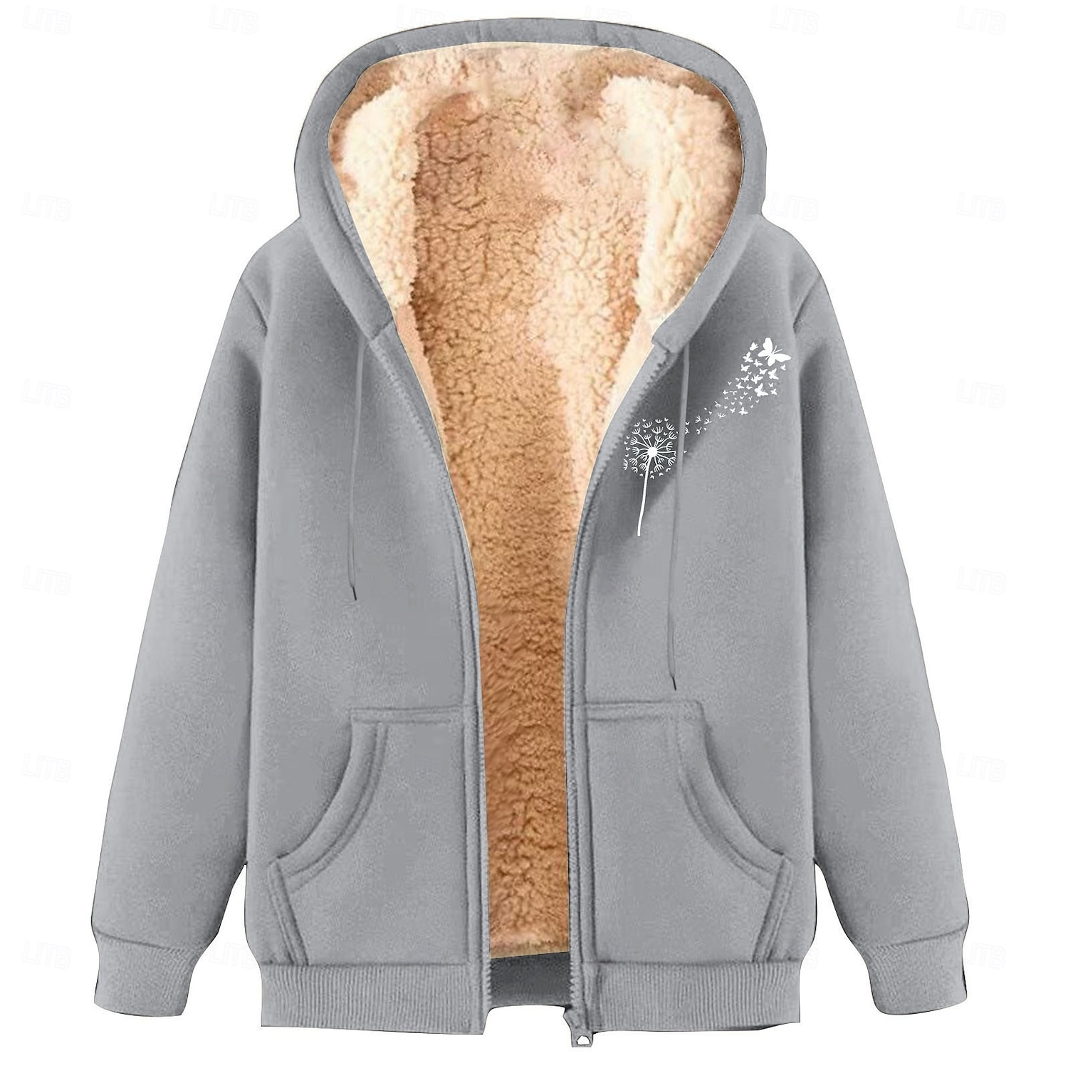 Hombre Sudadera con capucha y cremallera completa Sudadera con cremallera Chaqueta de lana Sudadera con capucha de lana Albaricoque Negro Vino Rojo Azul Piscina Con Capucha Plano Estampados Diente de 2026 - $24.99 –P5