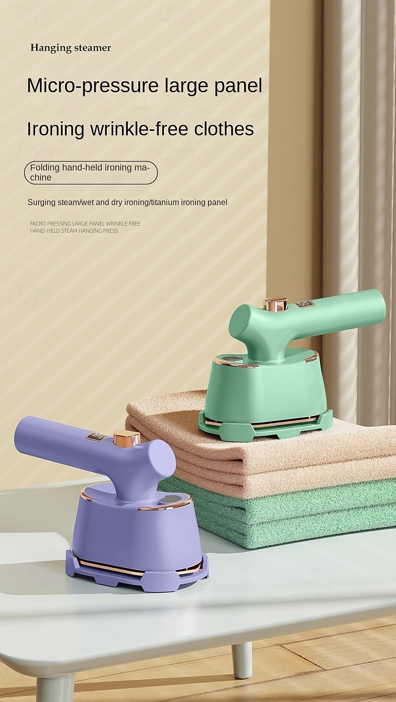 Digital Display Handheld Convenient Hanging Ironing Machine for Home Travel Dormitory Steam Hanging Ironing Machine Electric Ironing Machine 2025 - $23.99 –P1
