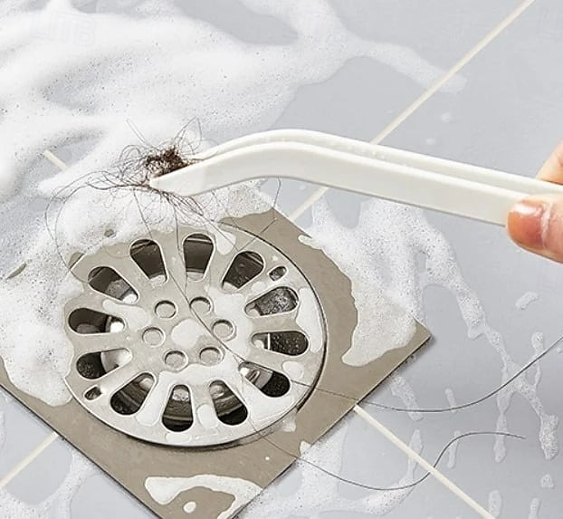 Multifunctional Floor Seam Brush Bathroom Kitchen Crevice Cleaning Tool with Stiff Bristles for Tile Gaps Window Tracks Grout Corners and Narrow Hard-to-Reach Areas 2025 - $5.49 –P2