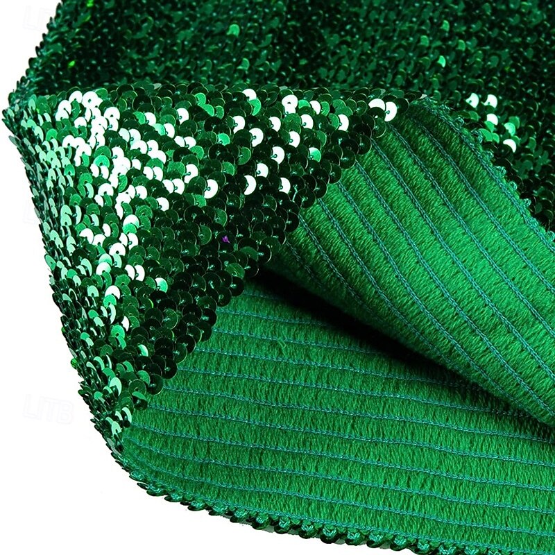 Retro 80. léta Lesklá metalíza Trubkový top Disko Flitry Pevná barva Dámské Karnevalový kostým Karneval Klub Pride Parade Měsíc hrdosti Dospělé Vrchní deska 2025 - $23.99 –P14