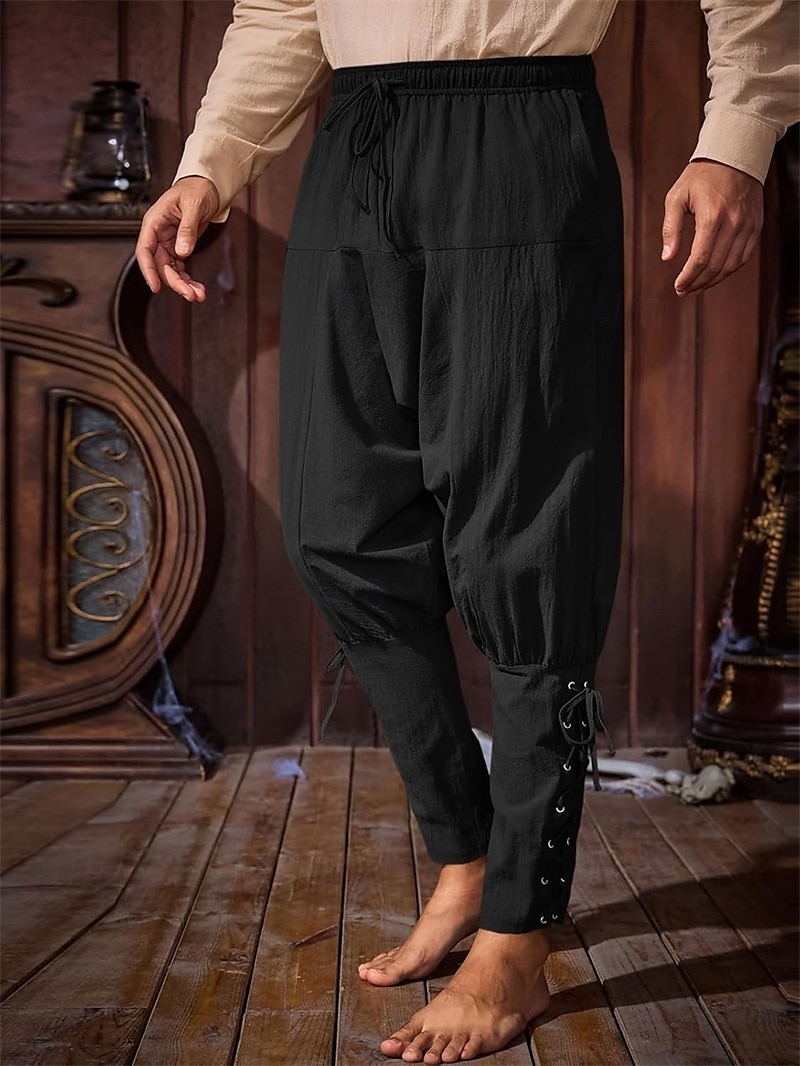 Ρετρό / Βίντατζ Μεσαίωνα Αναγέννησης Παντελόνια Σύνολα Ζώνη Μέσης Πειρατής Βίκινγκ Φανταχτερή Φόρεμα Ανδρικά Βίκινγκ Απόκριες Μασκάρεμα Επίδοση Μασκάρεμα LARP Ενηλίκων Πουκάμισο Παντελόνια Ζώνη 2026 - $90.99 –P4