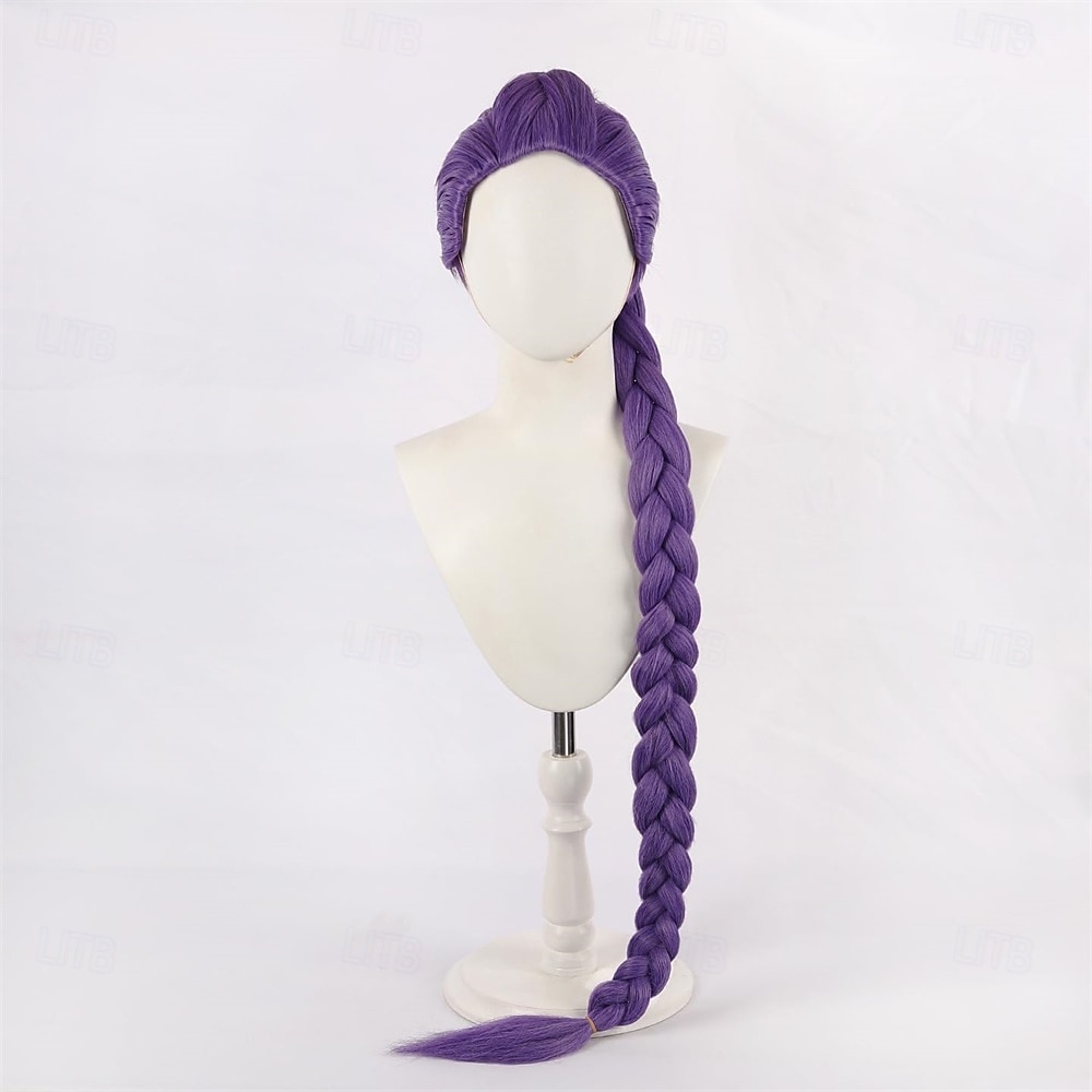 Kostium inspirowany koreańską idolką, gwiazda popu, peruka do cosplayu, peruki anime, długie proste włosy, dodatek dla kobiet i dziewcząt 2025 - $19.99 –P6