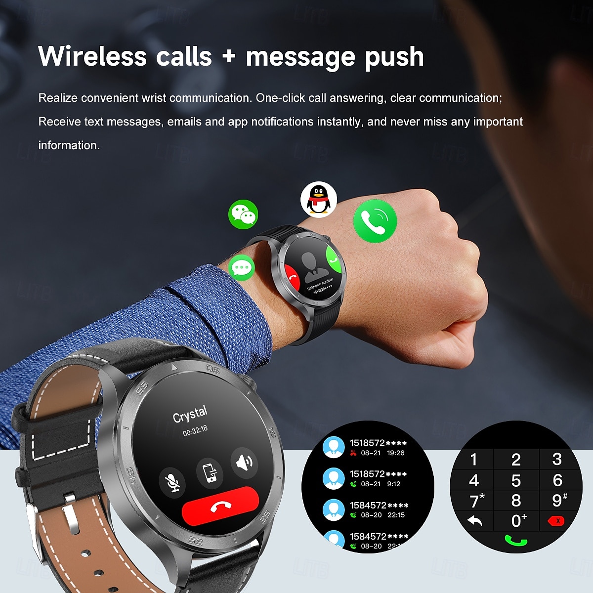 X2 Max Smart Watch 1.53 inch AMOLED HD Screen Bluetooth Call Compass Heart Rate  Fitness Tracker IP68 Waterproof SmartWatch 2025 - $44.99 –P7