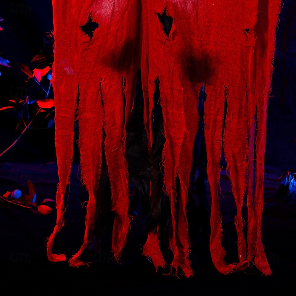 2025年 ハロウィーンの飾り、幽霊を吊るす怖い魔女、幽霊の骸骨を吊るす小道具、お化け屋敷パーティー用、ハロウィーンツリーの飾り  コレクション – $53.99 –P3