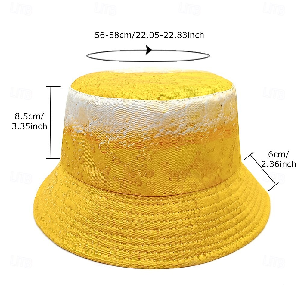 Oktoberfest Hat Fisherman Cap Beer Bavarian German Munich Wiesn Men's Carnival Party Traditional Style Cloth 2026 - $17.49 –P1