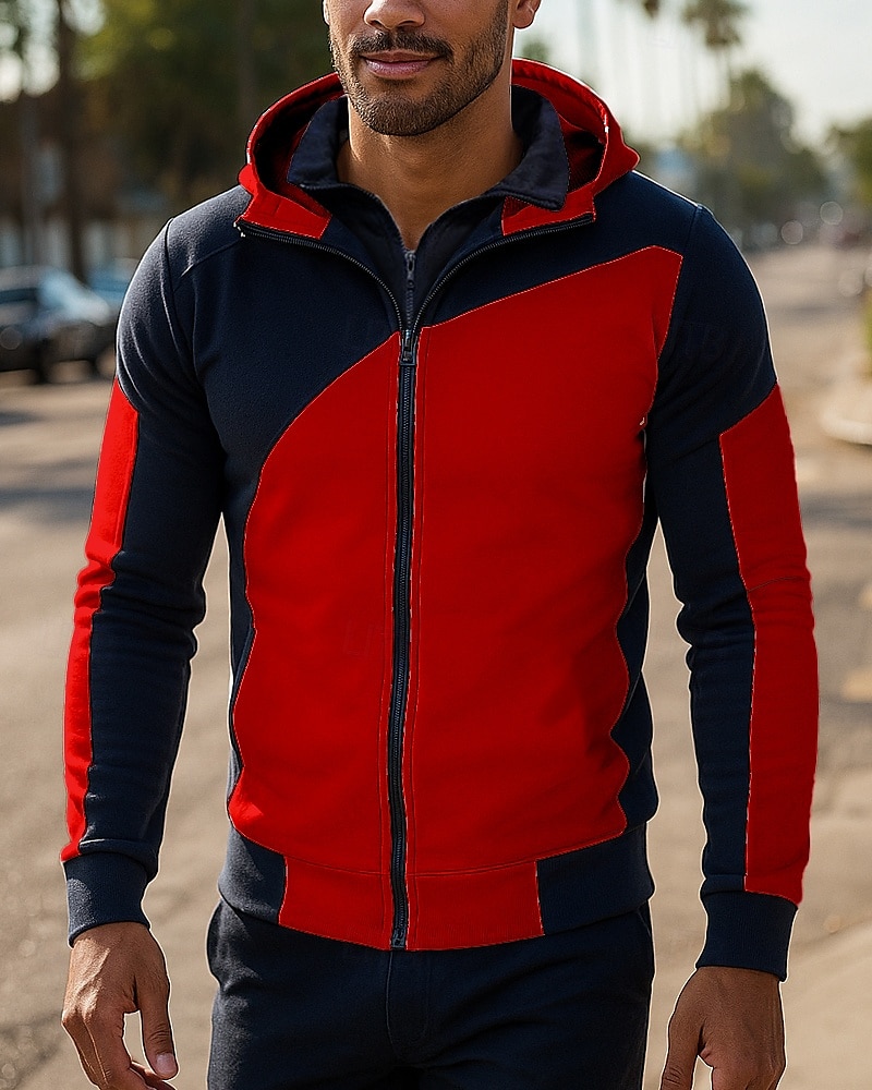 Hombre Chaqueta para correr Chaqueta para exteriores Chaqueta con capucha Bolsillo Con Capucha Manga Larga Camiseta Ropa Deportiva Impermeable Resistente al Viento Ligero Transpirable Entrenamiento 2025 - $16.49 –P4