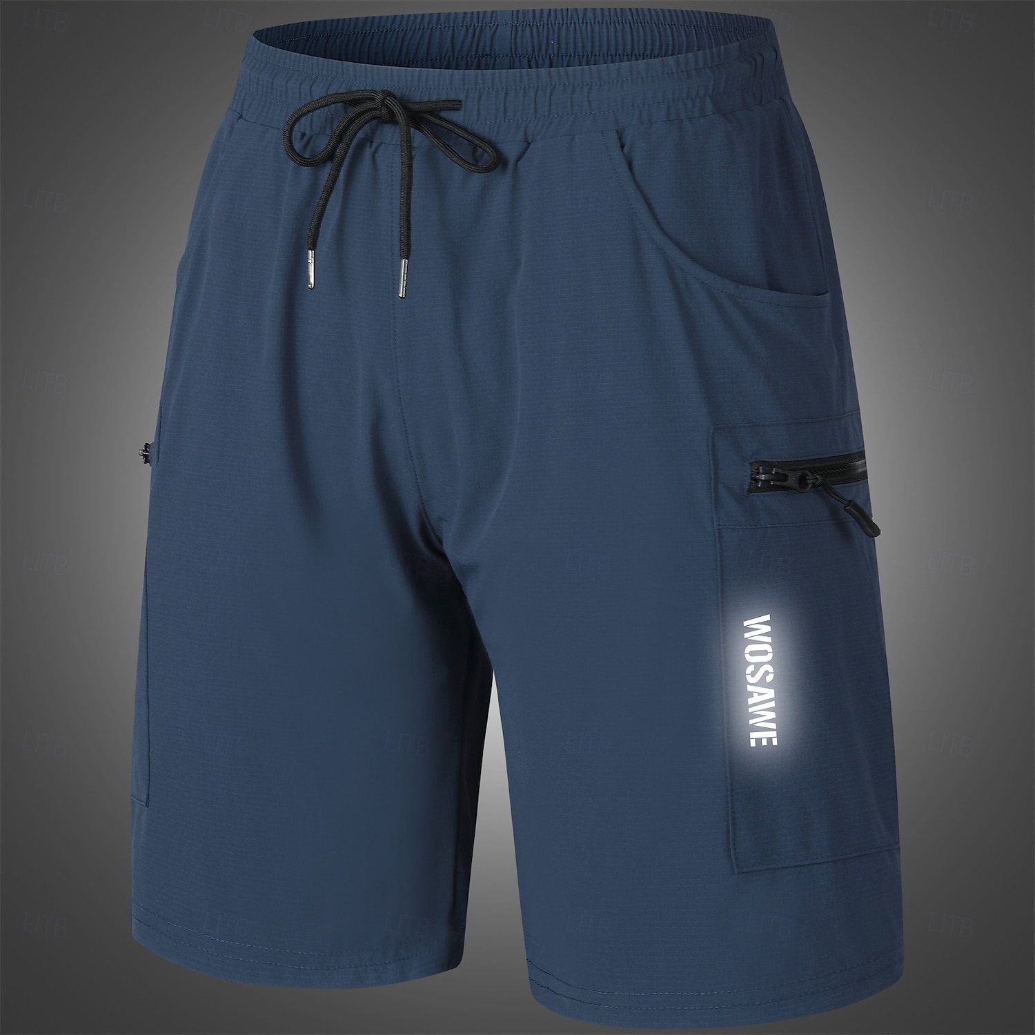 wosawe zomer racefiets speed mountain shorts multifunctionele fietsbroek met zakken ademend snel drogend fietsshirt bd129 2025 - $46.99 –P5