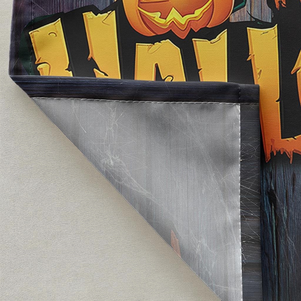 Rideau de douche d'Halloween avec crochets en polyester lavable et imperméable, décoration de salle de bain et baignoire de 2025 ? $21.99 –P6