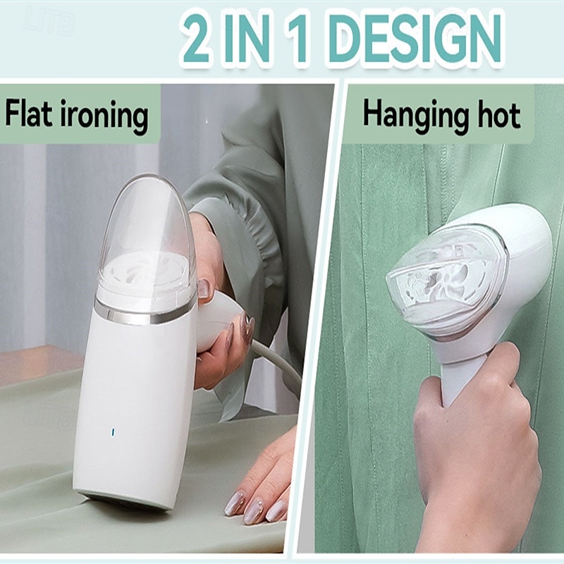 Handheld Steam Iron 1000W Clothing store Handheld Hanging Iron Machine Portable Folding Mini Travel Household Steam Brush Tool 2025 - $27.99 –P8