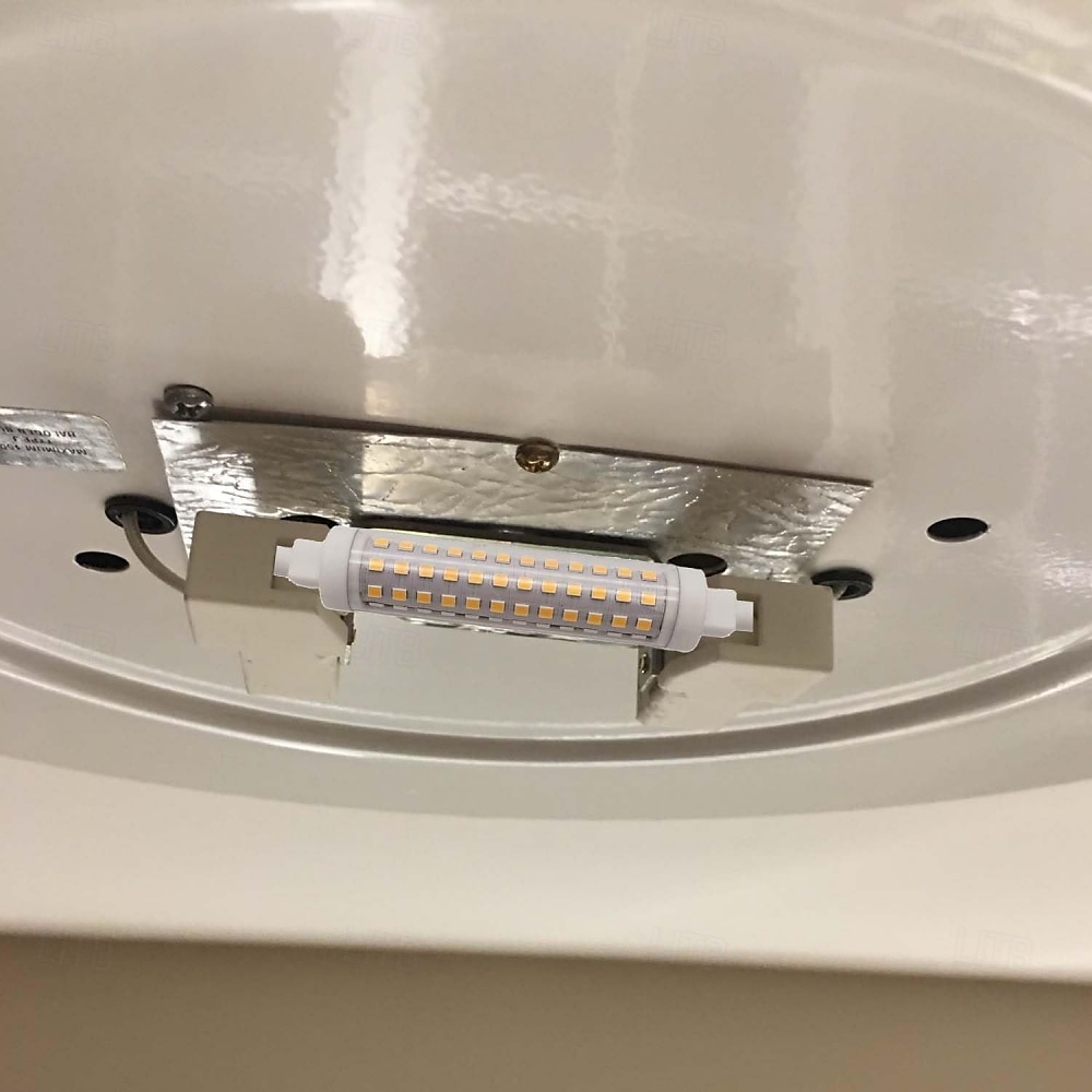 R7s 118 mm-es LED-izzók 78 mm-es 220 V-os kétvégű, J típusú reflektor, szabályozható fényerejű 5 W-os, 9 W-os tájképi világításhoz, állólámpákhoz, 2 db-os 2025 - $17.78 –P1
