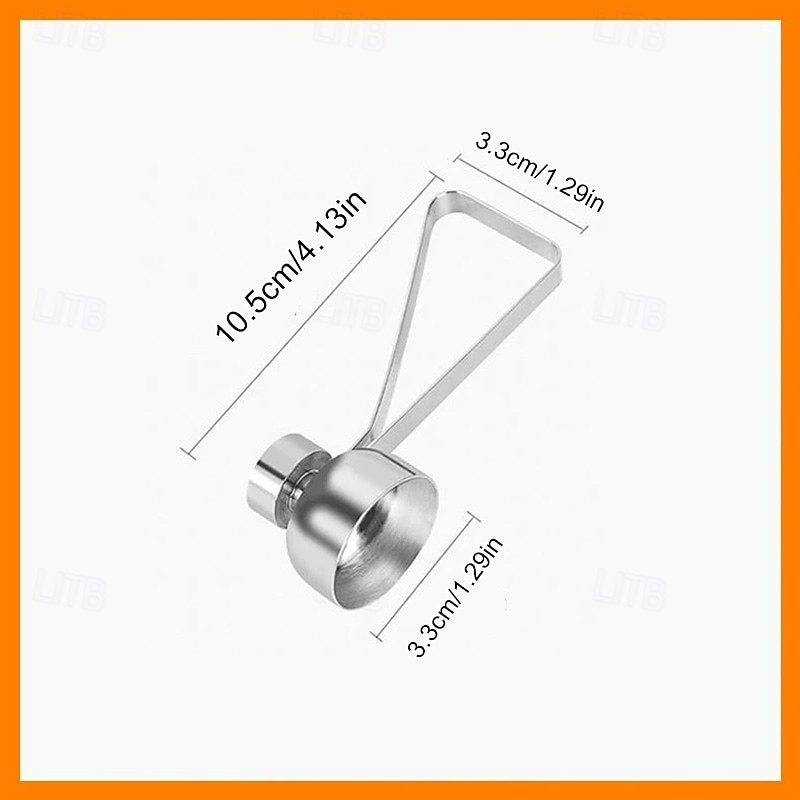 Apriscatole in acciaio inox, utensile in acciaio 304 per aprire le uova alla coque, uova centenarie e uova di riso glutinoso, facile da usare per la cucina di casa del 2025 a $6.99 –P8