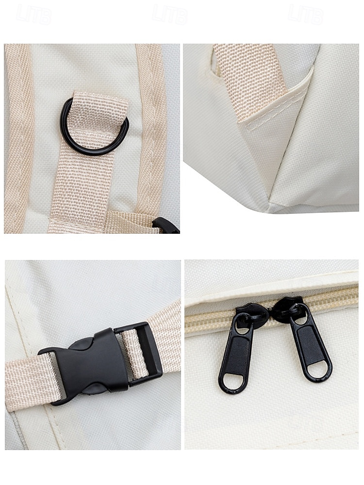 Sac à dos minimaliste de grande capacité pour étudiants et navetteurs – sac à dos pour ordinateur portable multi-poches avec sangles latérales et boucle avant pour l'école, les voyages ou un usage quotidien de 2025 ? $18.99 –P9