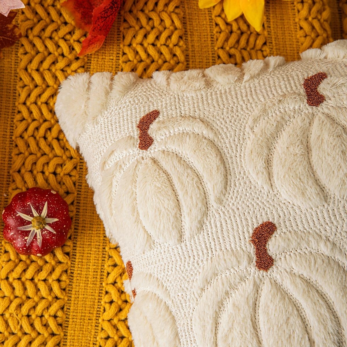 1 pcs Halloween Toss Pillow Cover, Pumpkin Boho Casual Square Zipper Traditional Classic 2025 - $15.99 –P7