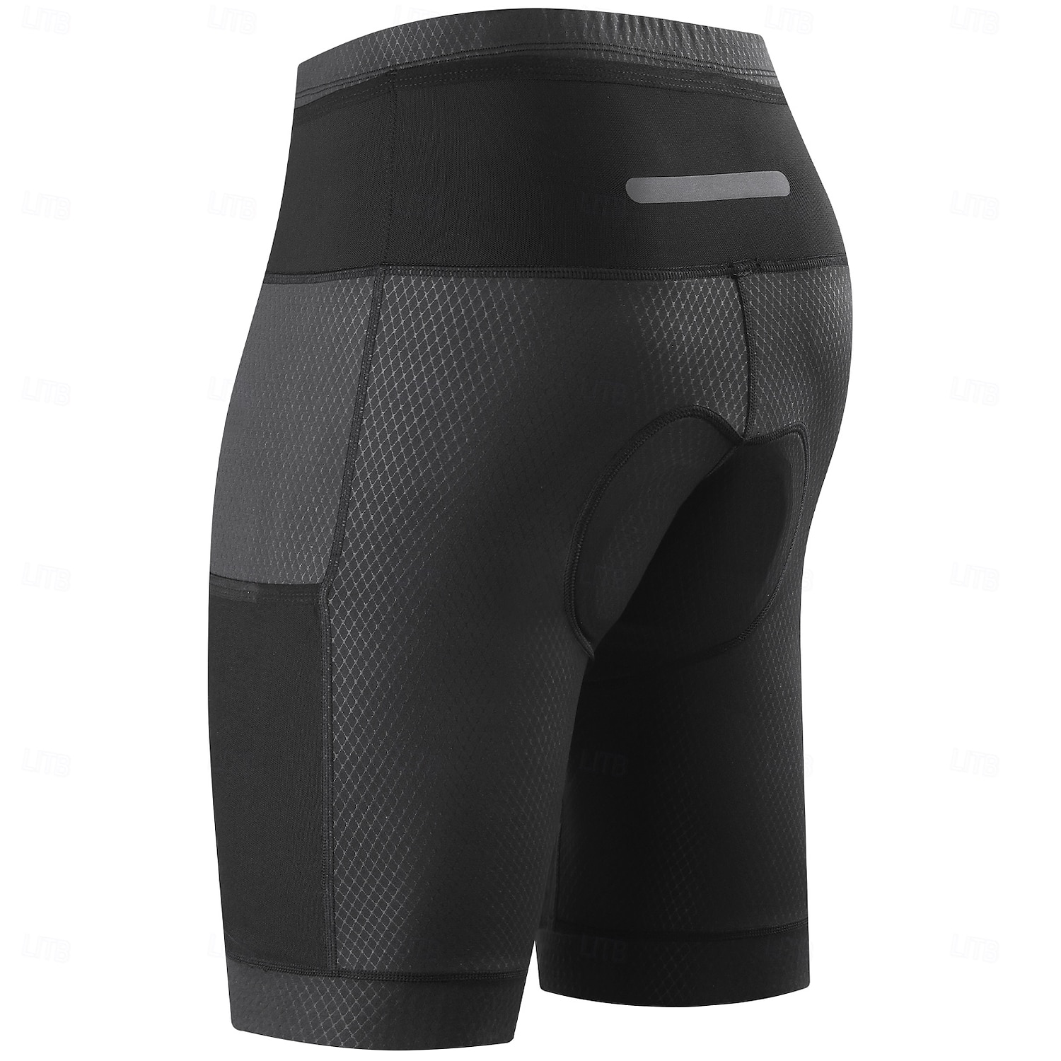 wosawe cykelbyxor med hög elasticitet, tät och andningsbar design, cykelbyxor med två sidfickor, cykelkläder bd161 2025 - $39.99 –P2