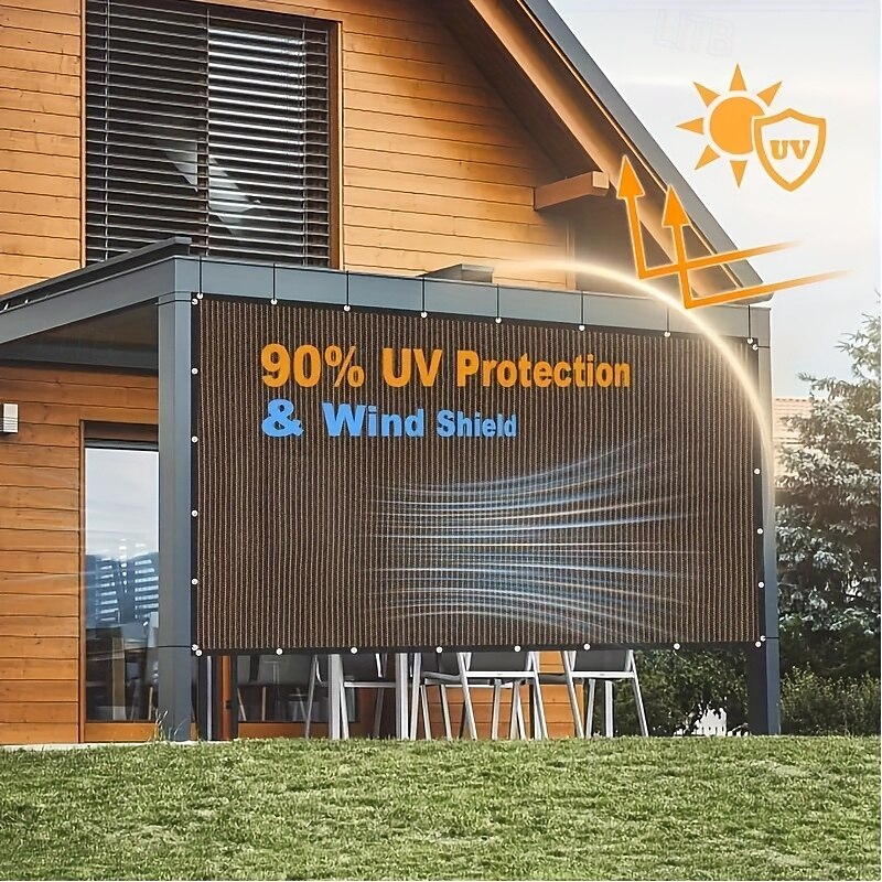 Parasole da esterno con protezione UV al 90%, impermeabile, antivento, facile da montare con chiusura rapida, ideale per picnic in campeggio &attività all'aperto, tenda da sole moderna, tessuto del 2025 a $24.99 –P1