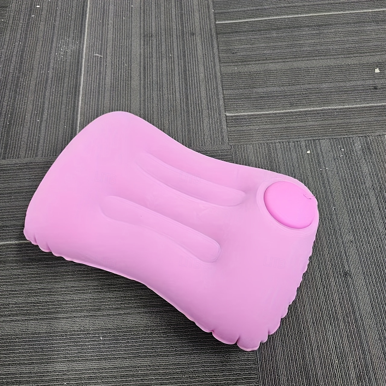 cojín de playa inflable &Almohada de camping: almohada de viaje portátil con tejido polar coral, diseño sin relleno para playa, oficina y hogar - azul verdoso &Limpieza de puntos negros, solo asientos 2025 - $10.99 –P11