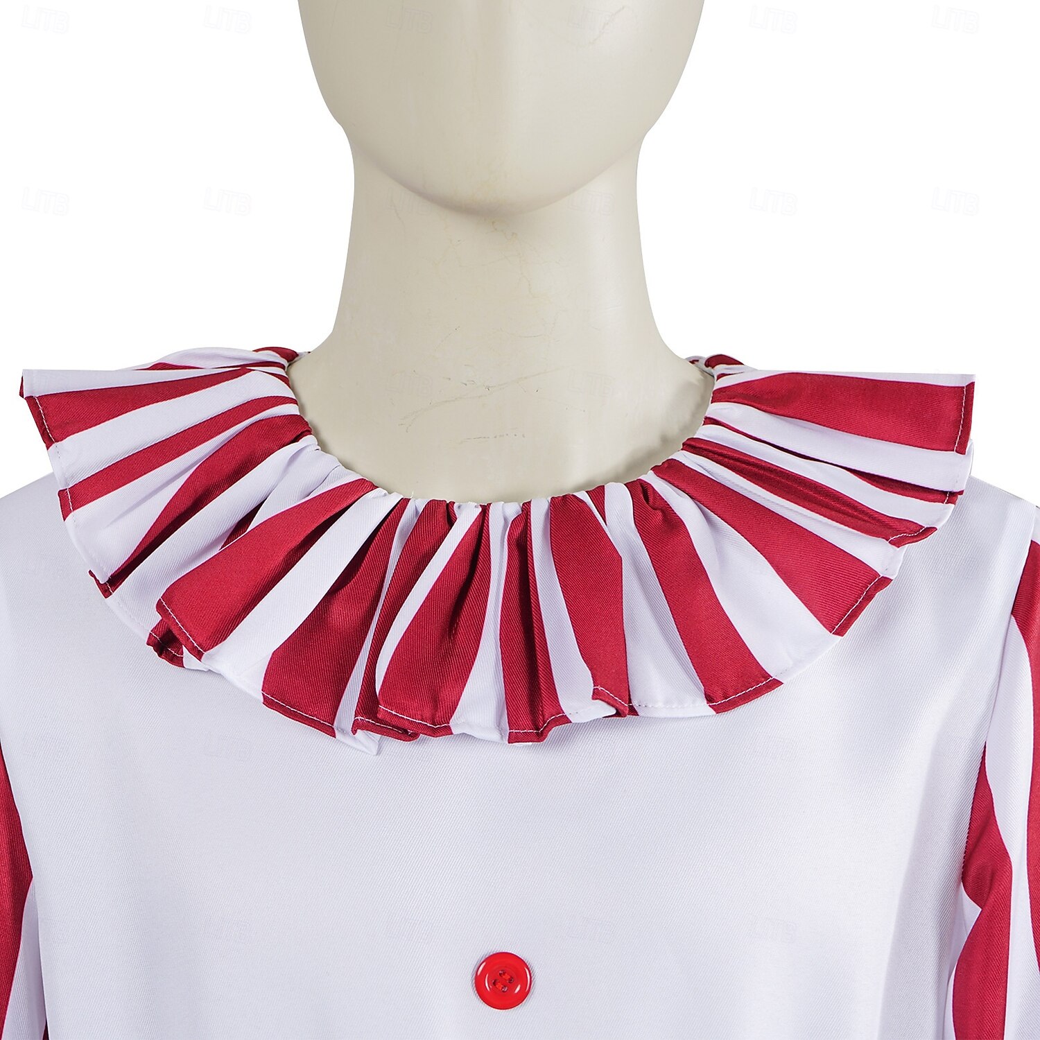 Joker Clown Halloween Kostüm Overall Clown im Kornfeld Horror Gruseliges Kostüm Erwachsene Herren Damen Halloween Karneval Leistung Party Einfache Halloween-Kostüme Verkleiden 2025 - $47.99 –P2