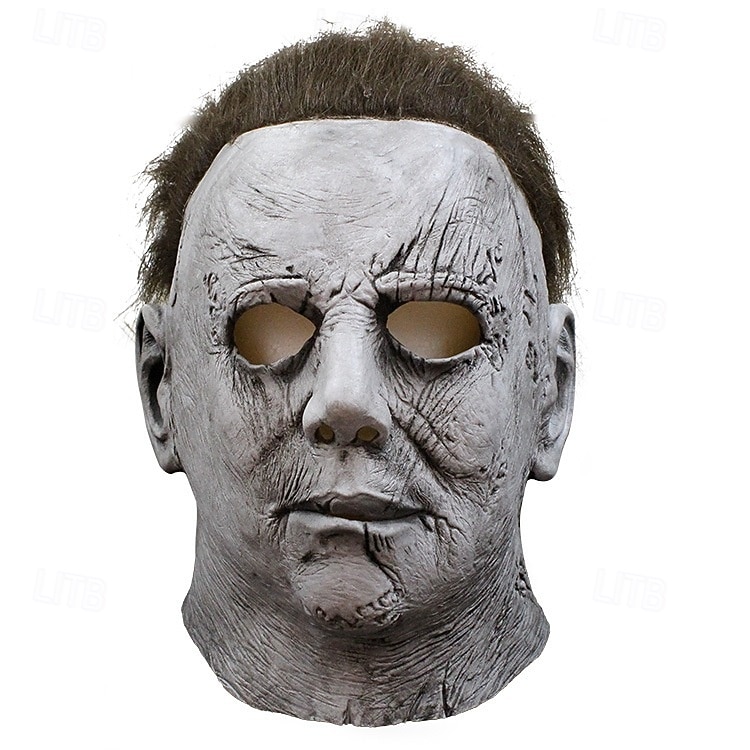 Halloween Michael Myers Mask for Adults, Realistic Scary Costume Latex Face Mask, Horror Movie Killer Cosplay for Halloween Party Props 2026 - $34.99 –P3