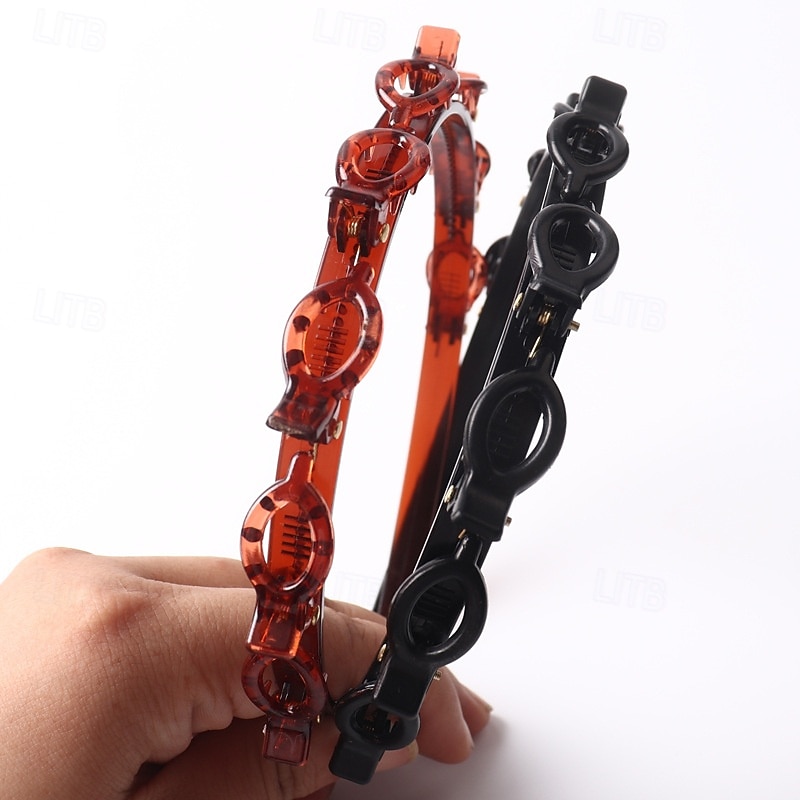 2 db-os dupla frufru frizura hajtű, többrétegű üreges fonott fejpánt, dupla rétegű frufru csatos hajpánt, divatos keresztbe tett hajkarika nőknek és lányoknak 2026 - $11.99 –P9