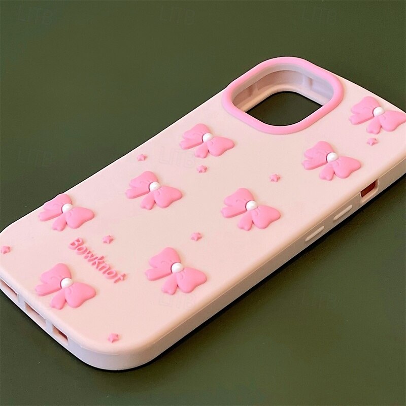 teléfono Funda Para iPhone 16 Pro Max Plus iPhone 15 14 Pro Max Plus iPhone 13 Pro Max Funda Trasera Antigolpes Lazo Silicona 2025 - $12.99 –P1