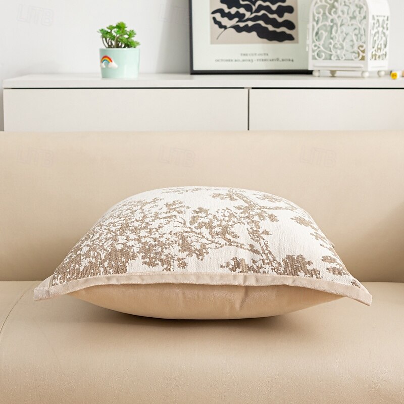 Funda de almohada de piel sintética de 45 x 45 cm, con diseño de rayas de algodón, para decoración del hogar, funda de cojín decorativa para sofá americano o coche. 2025 - $13.99 –P6