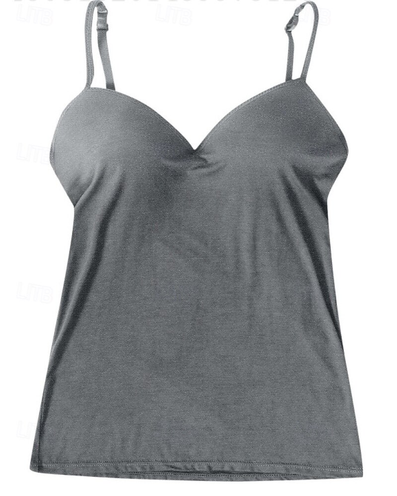 Dame Undertøy med strømpebånd Åpen ryggNightwearPolyester Dagligdagstøy Helg Ensfarget Fritid Rød Navyblå Lilla Oransje Grå Sommer 2025 - $16.99 –P7