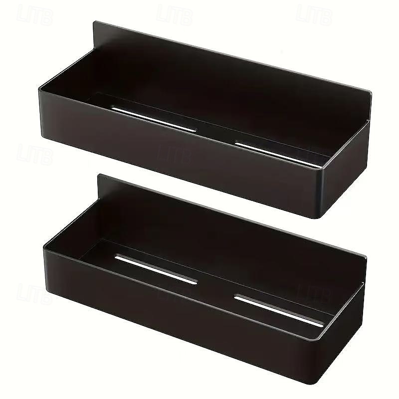 2pcs Large Magnetic Storage Baskets, No Drilling or Adhesive, Removable Multi-Purpose Racks for Fridge, Microwave, Washer Side, Magnetic Spice Organizer for Kitchen 2025 - $18.99 –P9