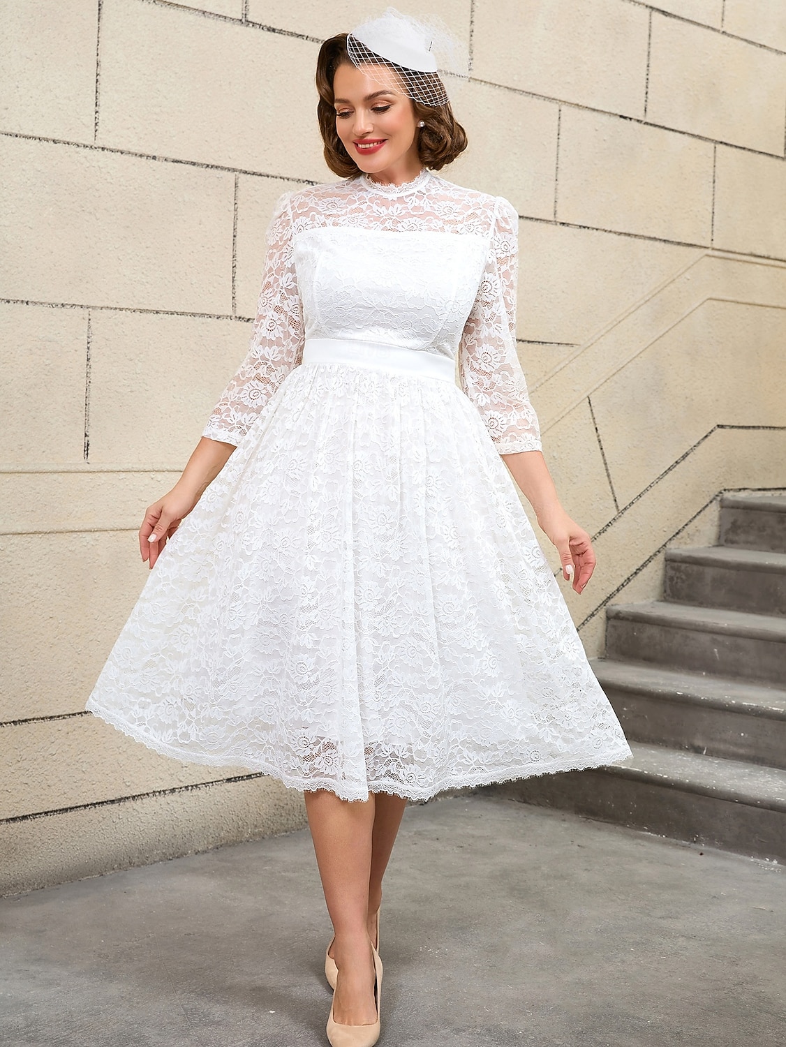 1950s Retro Vintage Midi Swing Dress Flare Dress Plus Size Fit & Flare Swing Fancy Dress Women's Vacation Homecoming Party & Evening Adults' Dress 1950s Retro Vintage Midi Swing Dress Flare Dress Plus Size Fit & Flare Swing Fancy Dress Women's Vacation Homecoming Party & Evening Adults' Dress