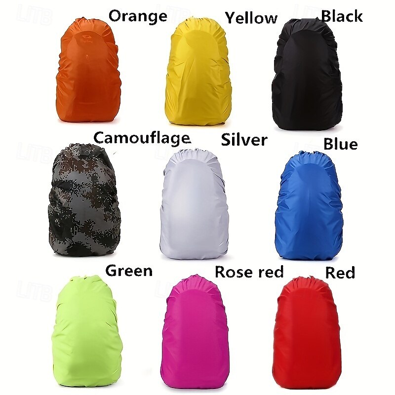 Zaino da esterno portatile e resistente, 1 zaino vivace con copertura, ideale per viaggi, campeggio e accessori sportivi, attrezzatura da campeggio del 2025 a $7.99 –P6