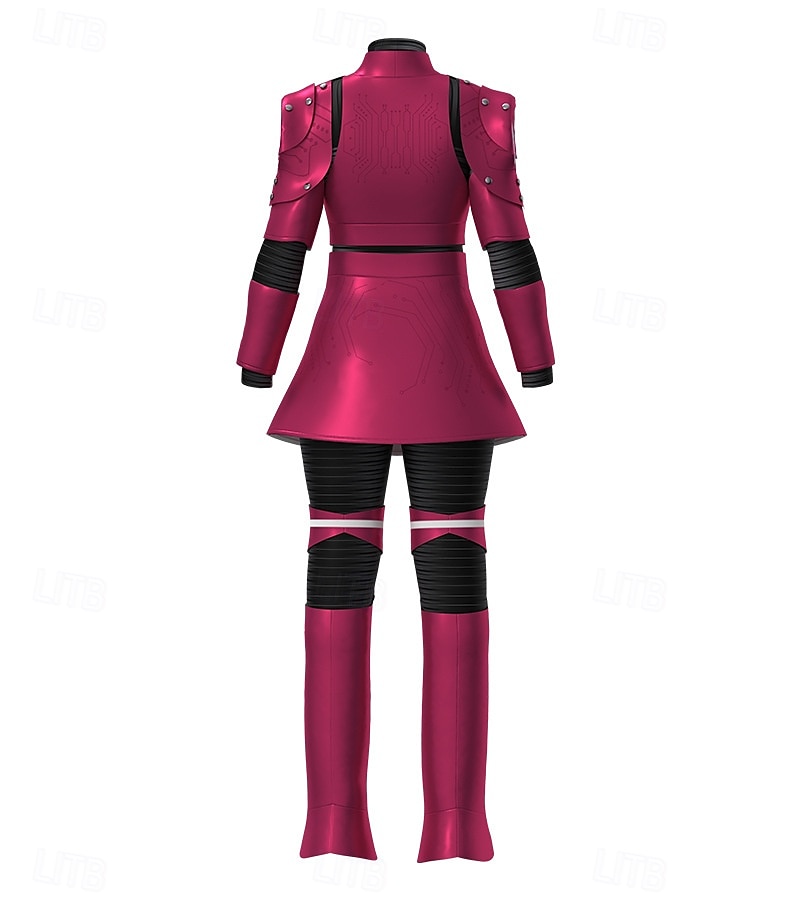 M3GAN 2.0 Robot Enge pop Megan Kostuum Verschrikking Voor meisjes Kinderen Prestatie Toneel Schoolfeest aankleden Halloween Carnaval Wereldboekendag Makkelijk carnavalskostuum 2025 - $26.99 –P7