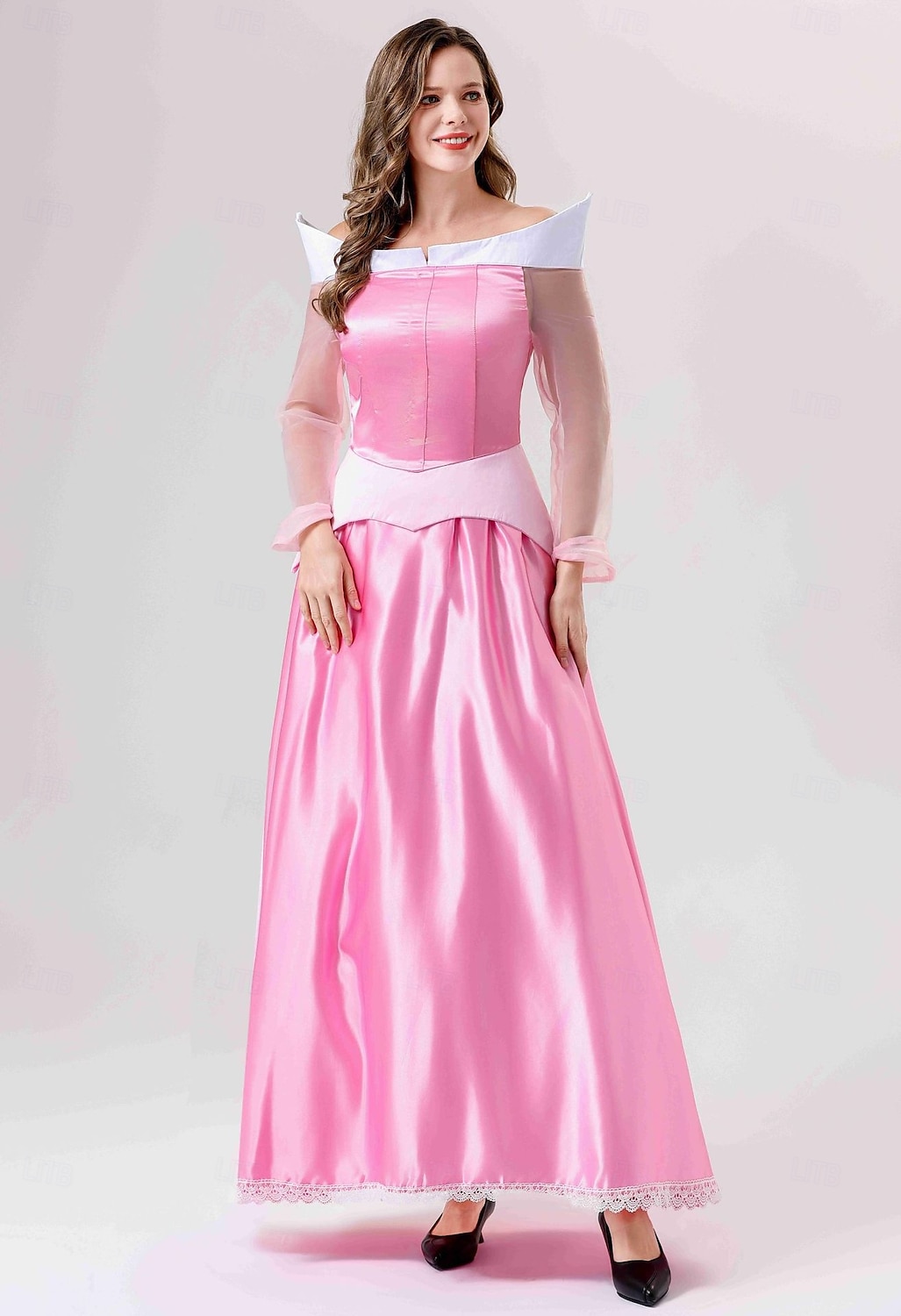 Spící kráska Pohádka Princeznovské Popelka Šaty Cosplay kostým Plesové šaty Postavy z pohádek cosplay Filmové kostýmy for Dámské Dospělé předvečer Všech svatých Karneval Světový den knihy Výkon 2025 - $51.99 –P7