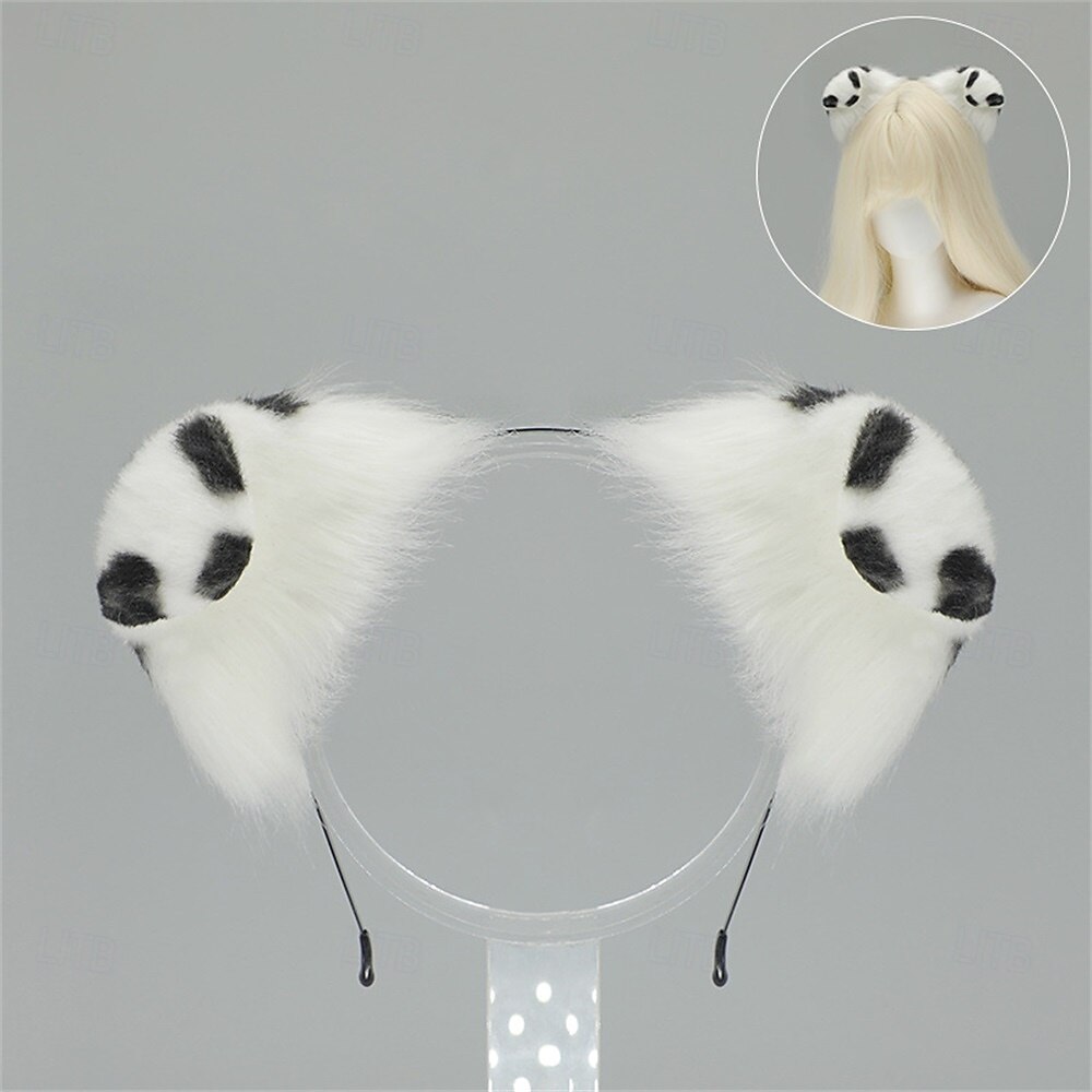 Serre-tête oreilles de shiba inu avec queue – accessoires de cosplay oreilles et queue de chien faits à la main, oreilles de chien-loup pour Halloween, fête et jeu de rôle de 2025 ? $27.99 –P12