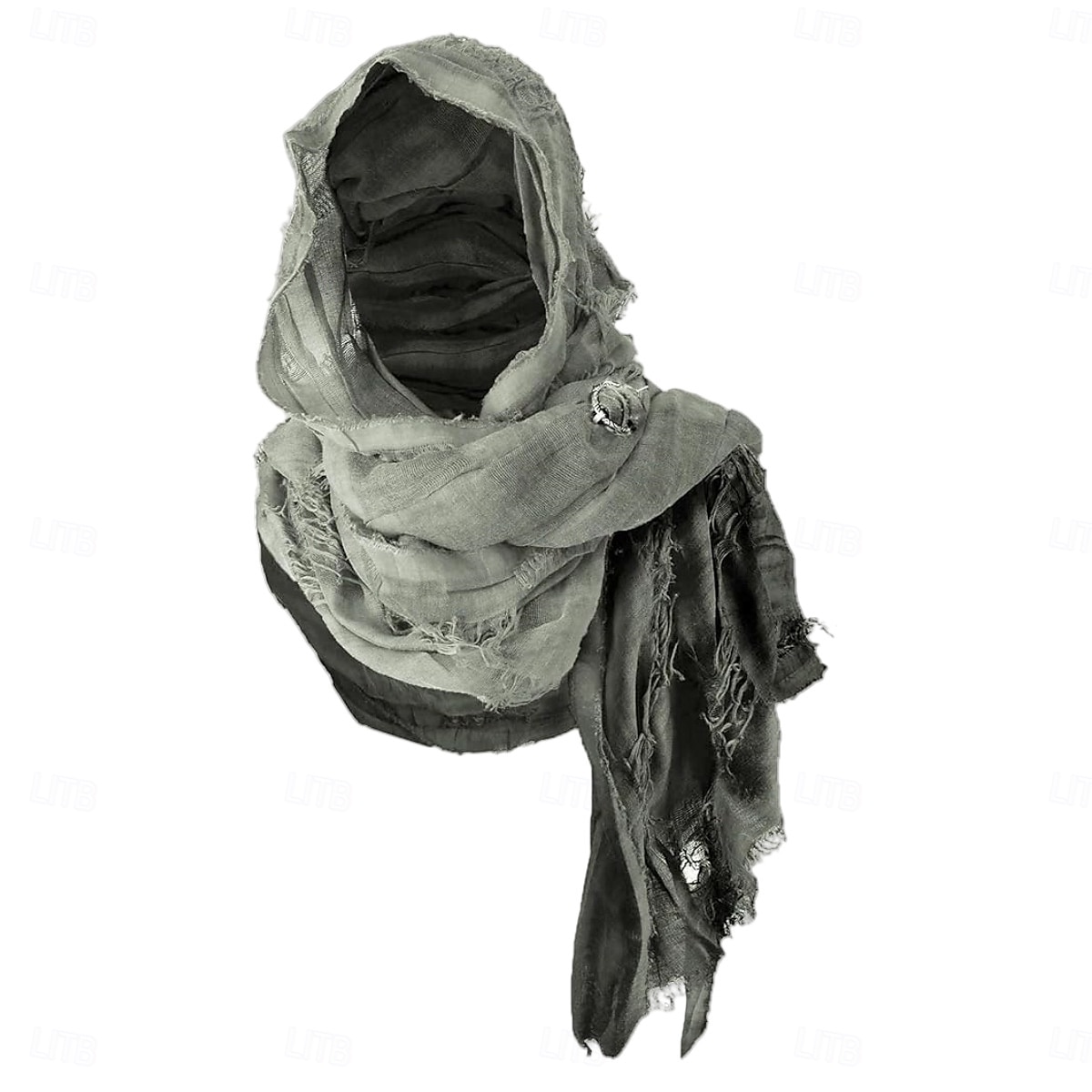 Retro / vintage Medieval Renascentist eșarfă Capișon Șaluri Viching Ranger ripped Costume de fancy Bărbați Pentru femei Unisex Viching Halloween Carnaval Petrecere Performanță LARP Adulți Șal 2026 - $26.99 –P9