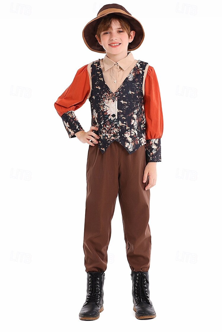Saga Bypojke Pionjär Cosplay-kostym Kläder Sagobokskaraktärer Cosplay Film-cosplay for Pojkar Barn Halloween Karnival Världsbokdagen Prestanda Pedagogisk klädsel Klädsel för skolevenemang 2025 - €41.99 –P7