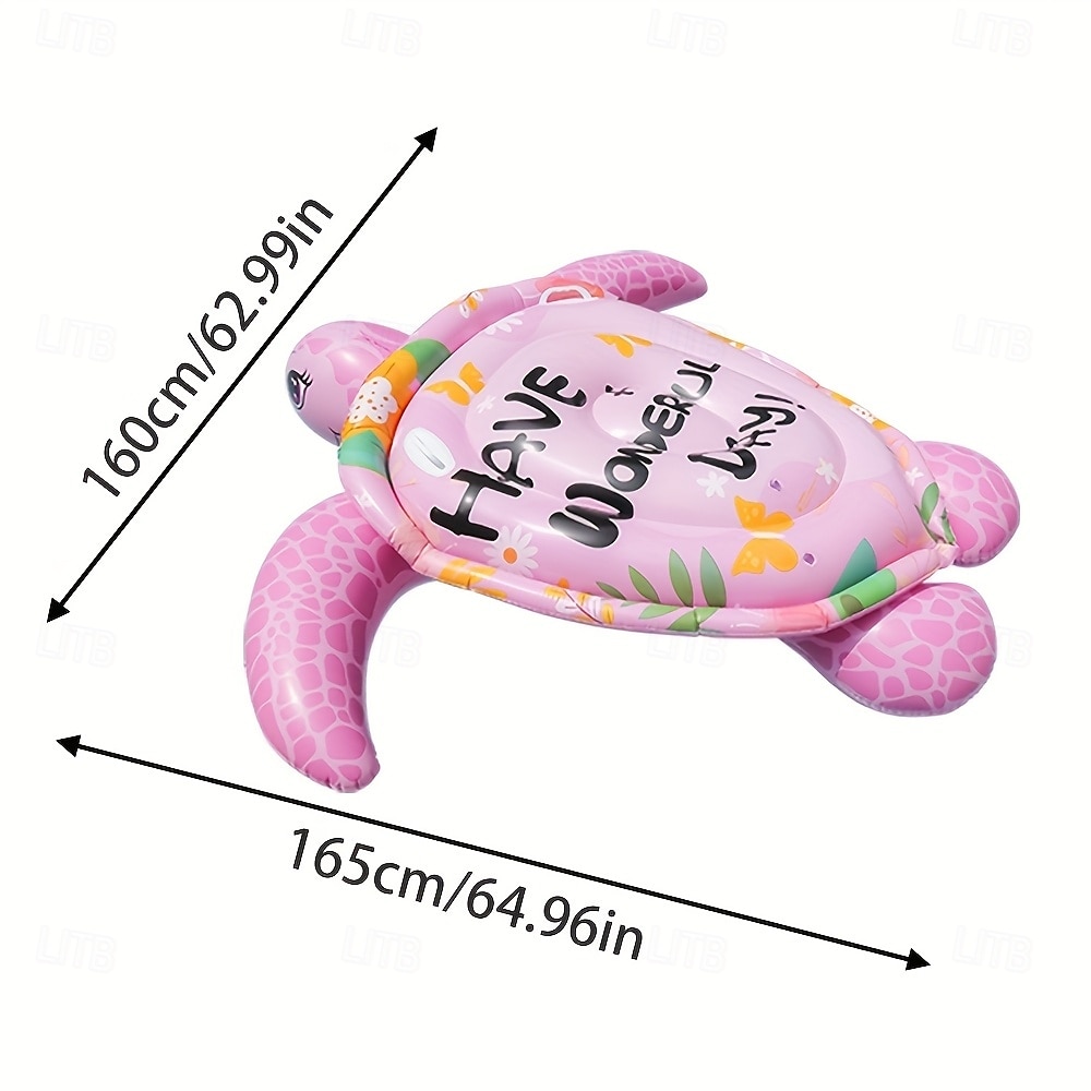 1pc gonflable simulation géant tortue flotteur pvc épaissi matériau pour jeu d'eau adapté pour la piscine de plage d'été et les fournitures de fête de plage d'eau de 2025 ? $90.99 –P3